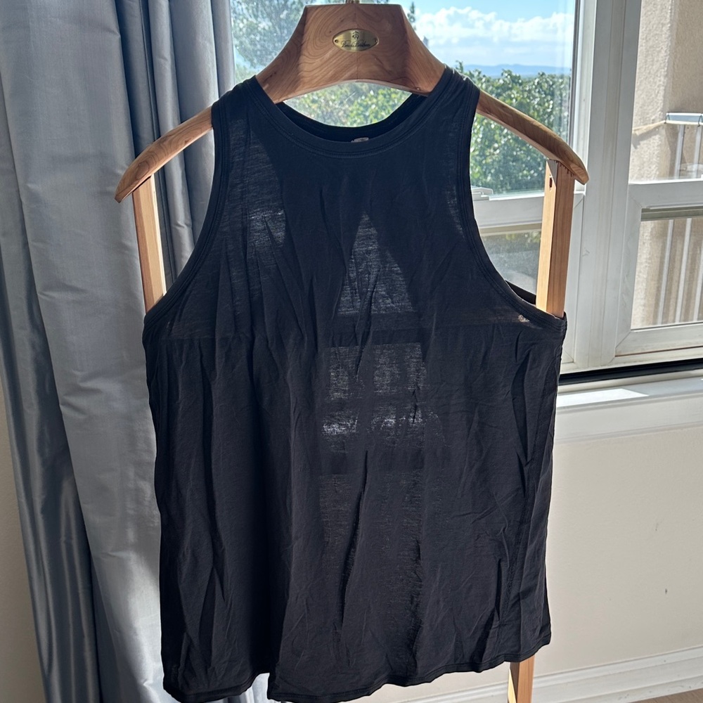 lululemon athletica Black Tank Top